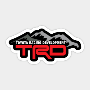 Trd Racing Development Sticker
